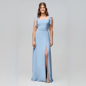 KENNEDY BLUE Sofia Maxi Dress in Sky